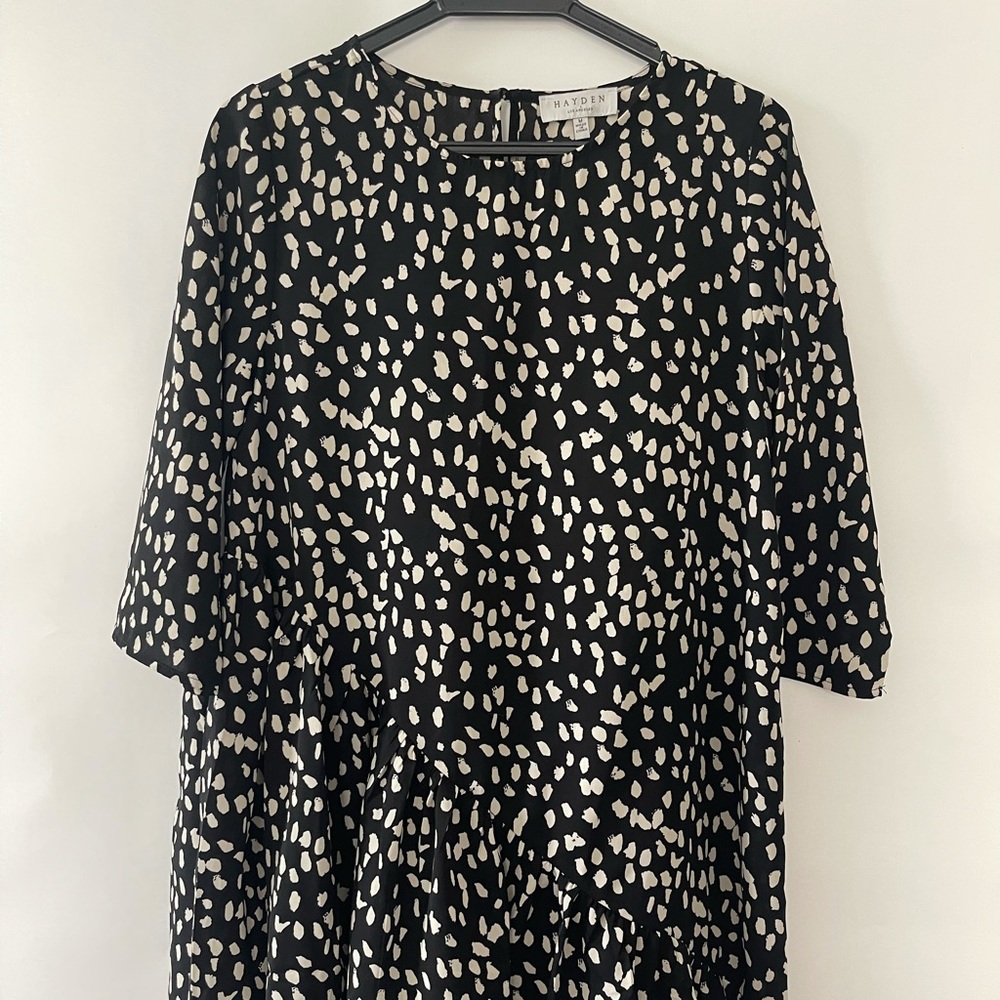 Hayden Black Tunic Dress Medium